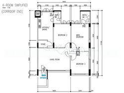 Blk 511 Bedok Reservoir - Punggol Vale (Hougang), HDB 4 Rooms #626769421